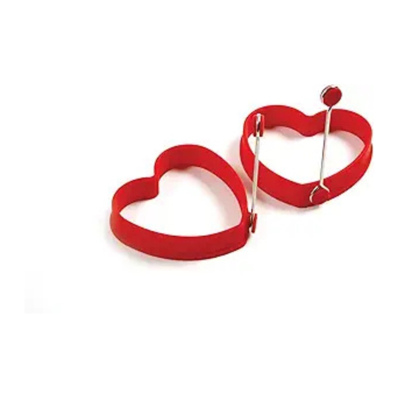 Norpro Egg Rings, Heart Shape – Set of 2 – 999R
