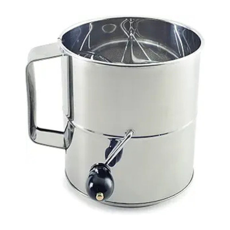 Norpro Flour Sifter, Stainless Steel, 8 Cup – 146