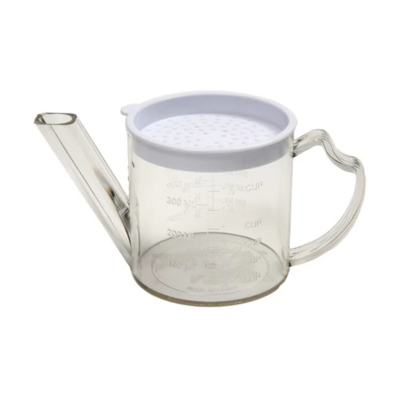 Norpro Gravy Separator, Plastic 1.75 Cup Measure With Strainer – 3023