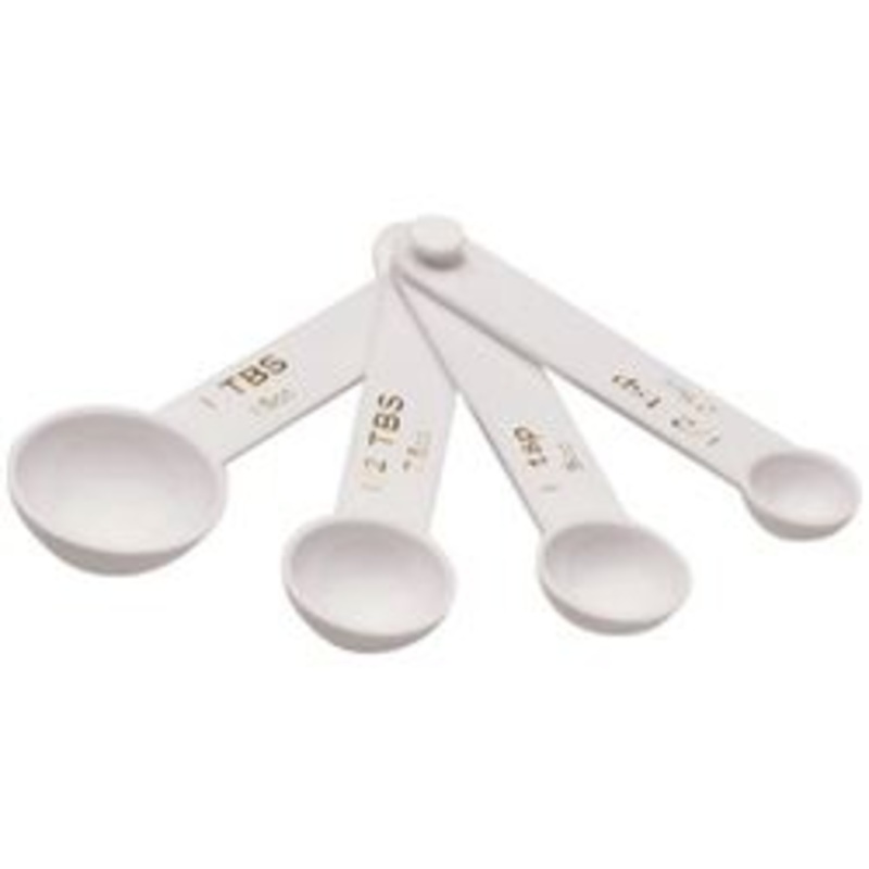Norpro Measuring Spoon Set,Plastic, 4-Piece – 3041W