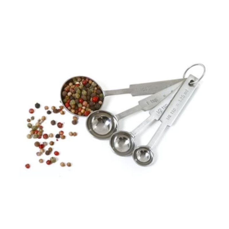 Norpro Measuring Spoon Set,Stainless Steel, 4 Piece – 3049