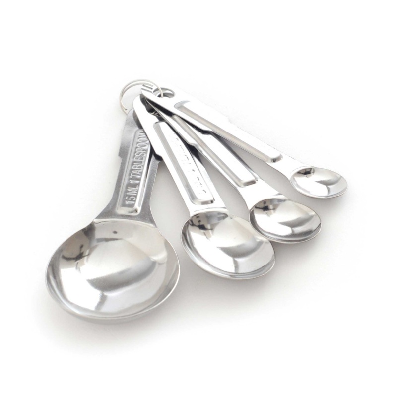 Norpro Measuring Spoon Set,Stainless Steel, 4-Piece – 3050