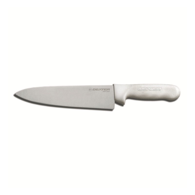 Dexter-Russell Cook’s Knife 8 White Handle NSF – S145-8