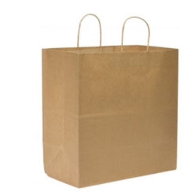 Kraft Bag w/Hndle 14×9.75×15