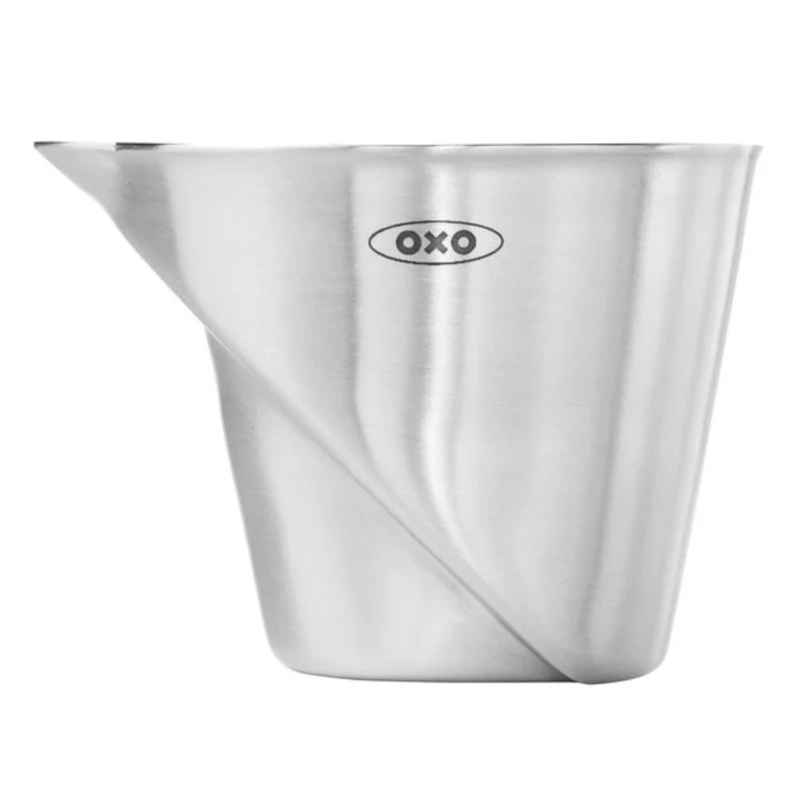 OXO Measuring Cup, Mini Angled – Stainless Steel – 1233080