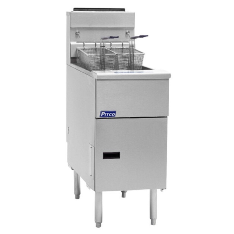 Pitco Fryer 50lb Natural Gas – SG14-S