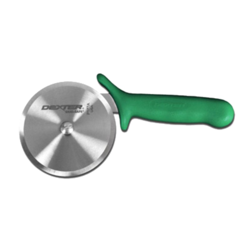SaniSafe 4 Pizza Cutter Green