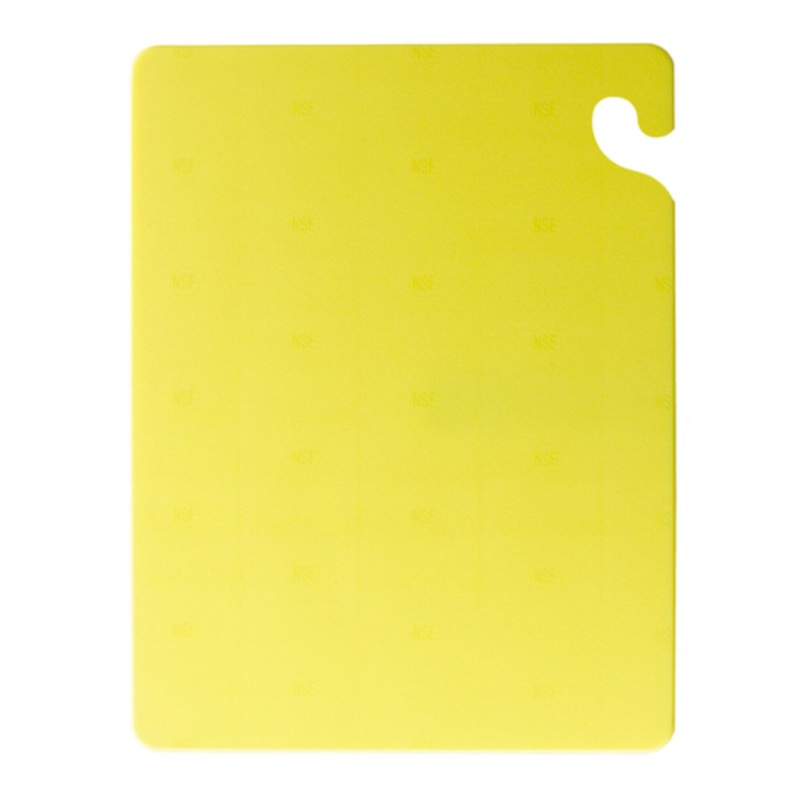 Cutting Board Yellow 12x18x1/2