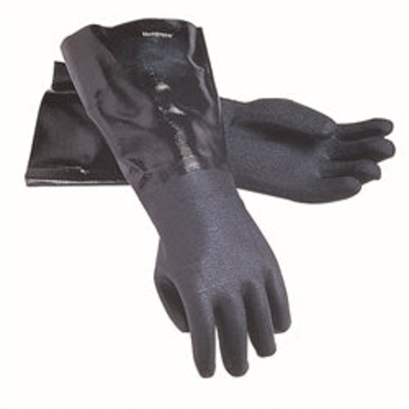 Dishwash Gloves 17 Blk Neo