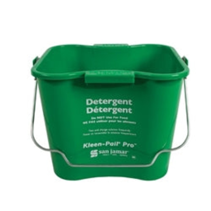 Kleen Pail 8qt-Green, Trilingual