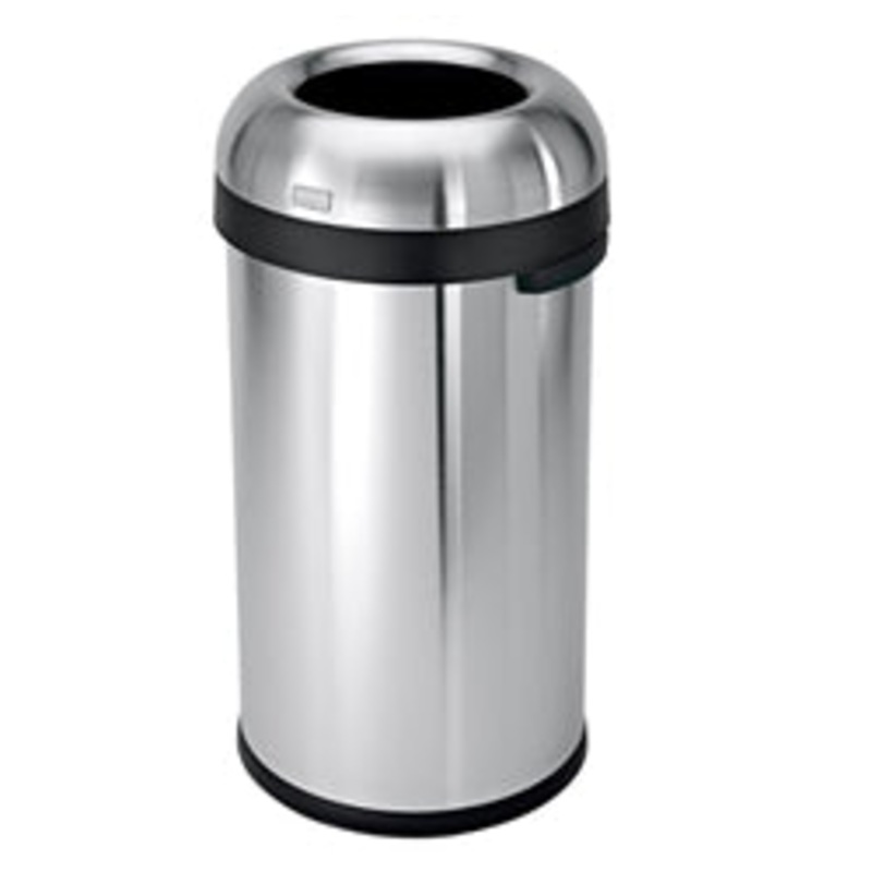 Simplehuman Bullet Can 15Gal Open Top – CW1407