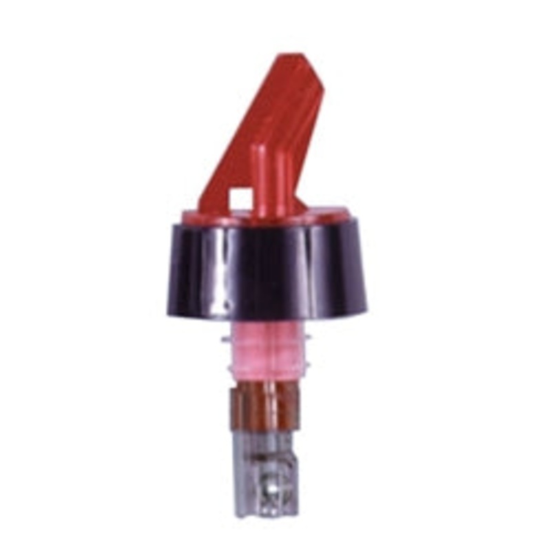 Spill-Stop Posi-Por 1oz Red w/ Collar – 399-24