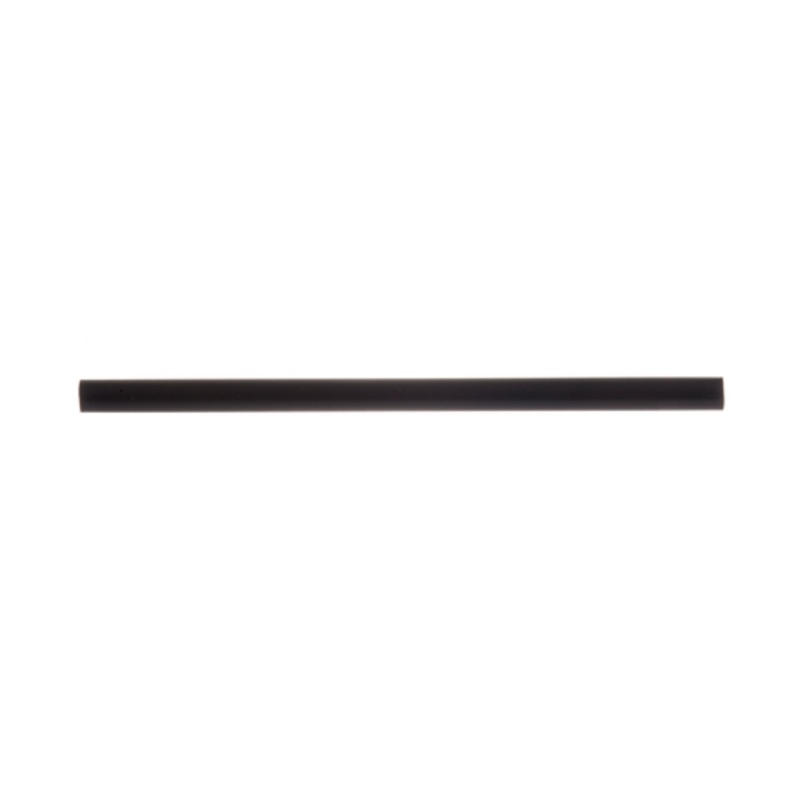 TableCraft Paper Straw Black, 7.75 6mm