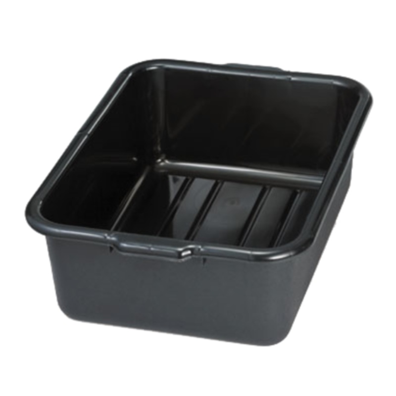 TableCraft Tote Box 21x15x3/4×7 Black USA