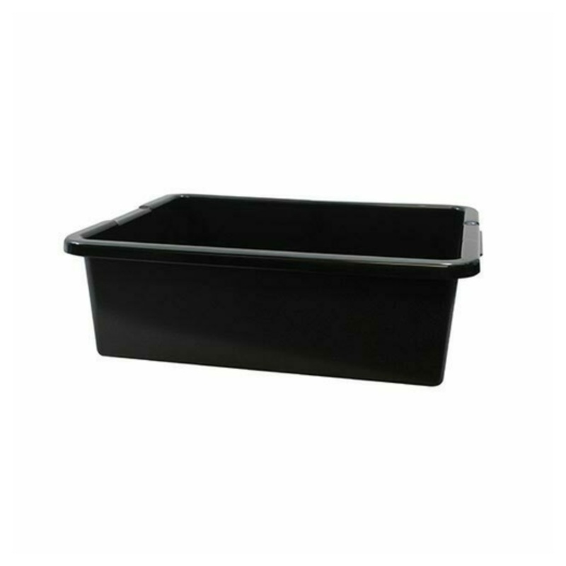 TableCraft Tote Box 22x15x7 HD Blk USAFDA