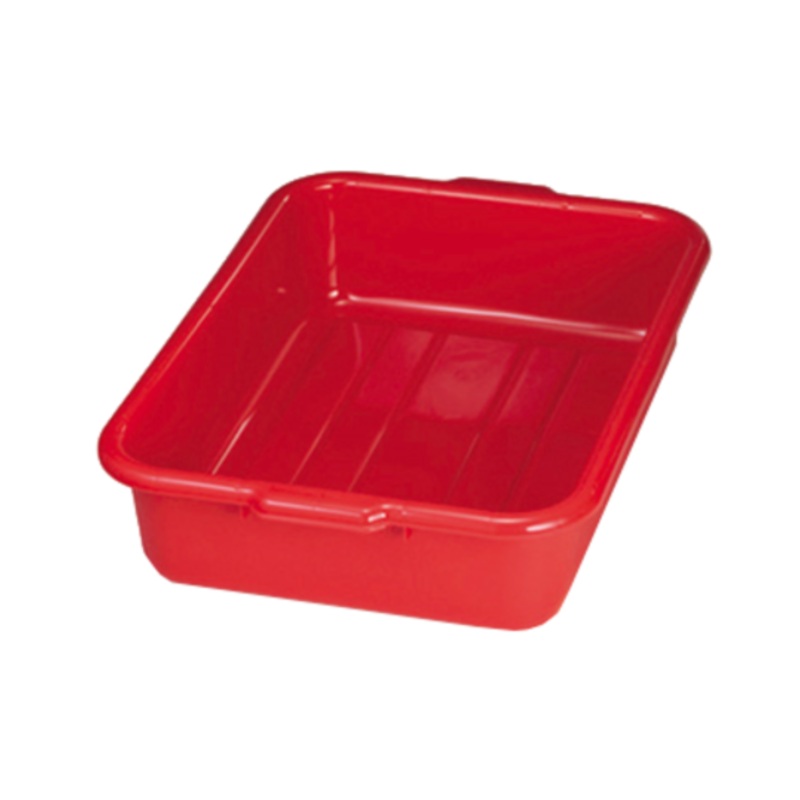 TableCraft Tote Box Red Poly 21 x 15 x 5 – 1529R