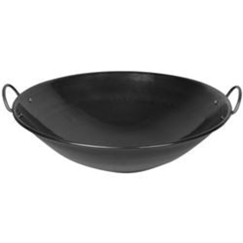 Curved Rim Wok 28