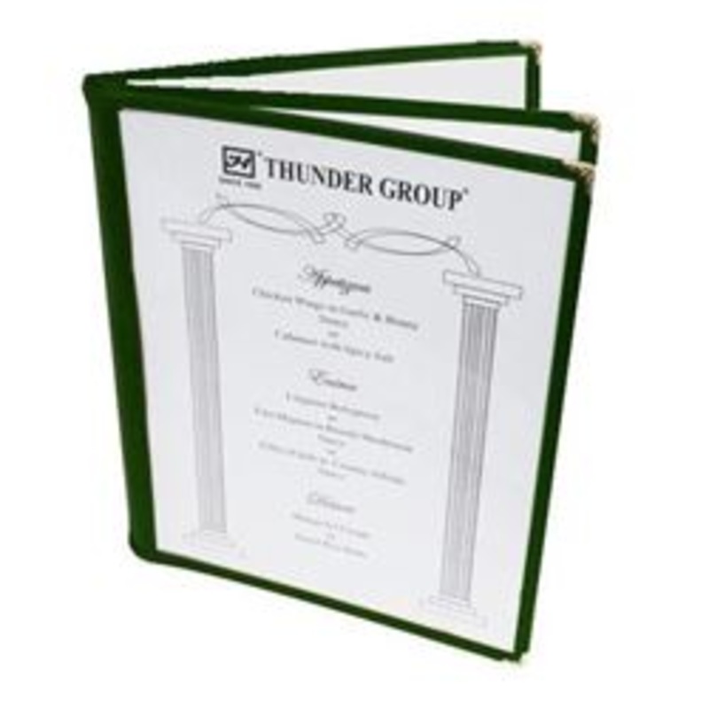 Menu Cover 8.5×11 3pg Green