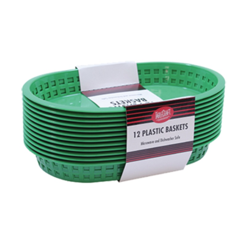TableCraft – Basket Green 10.5 x 7 – TCPC1076G