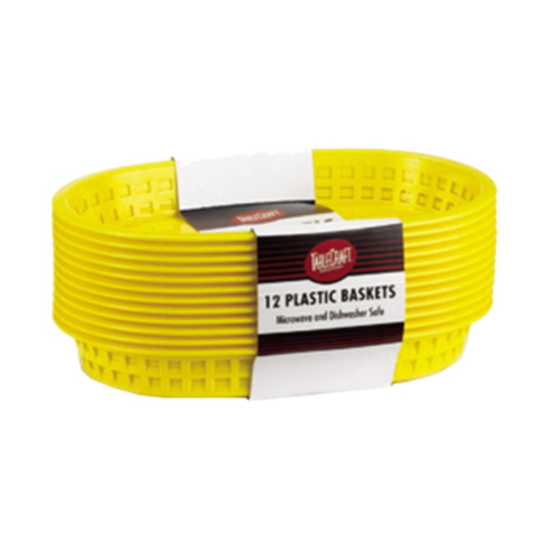 TableCraft – Basket Yellow 10-1/2 x 7 – TCPC1076Y