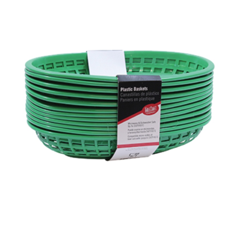 TableCraft – Bread Basket Green 9x6x2 – TCPC1074G