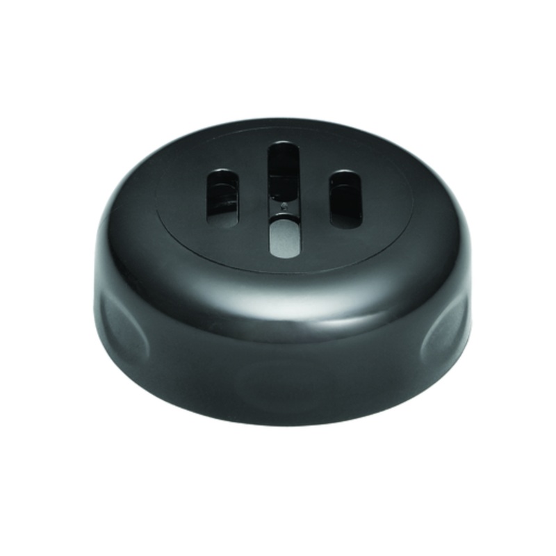 TableCraft – Shaker Top Sltd 6/8oz Plst Blk – TCPC260SLTBK