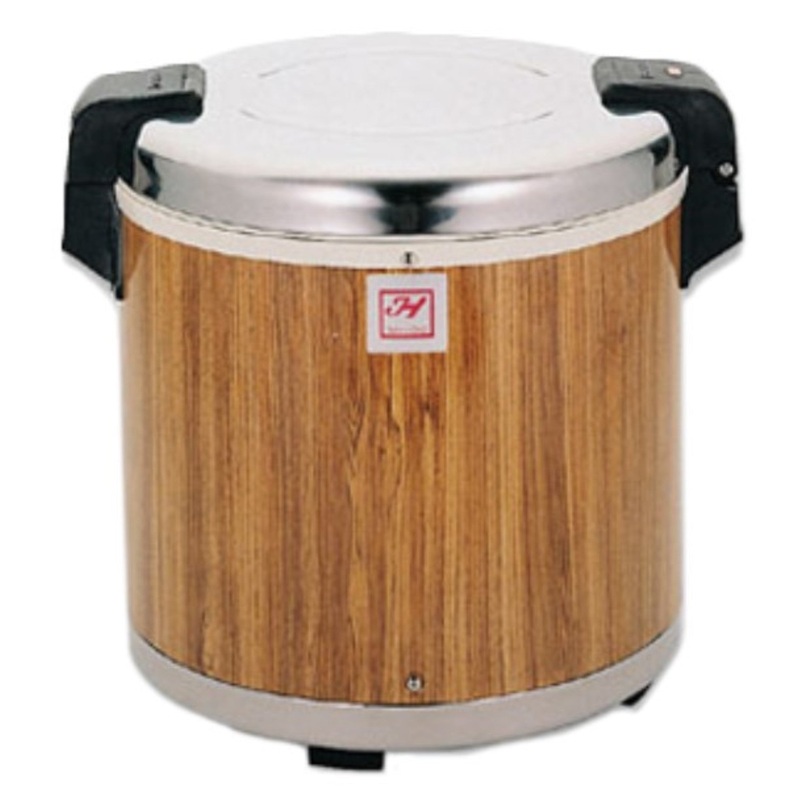 Thunder Group – Rice Warmer, Electric, Wood Grain, 50 Cup – SEJ21000
