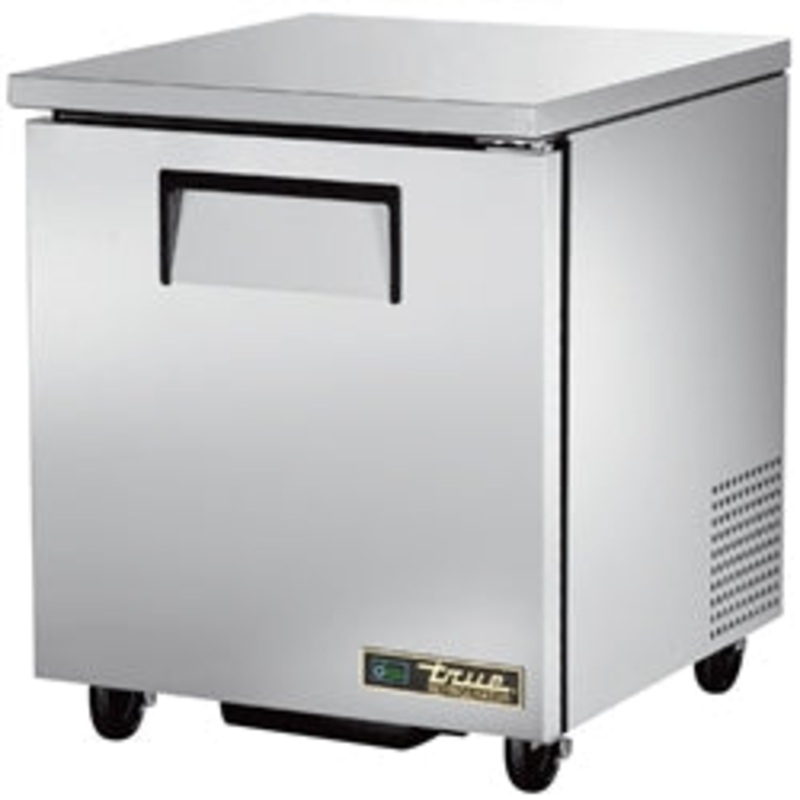 TRUE Refrigerator, Undercounter 27 Solid Door – 1 Section – TUC-27-ADA-HC