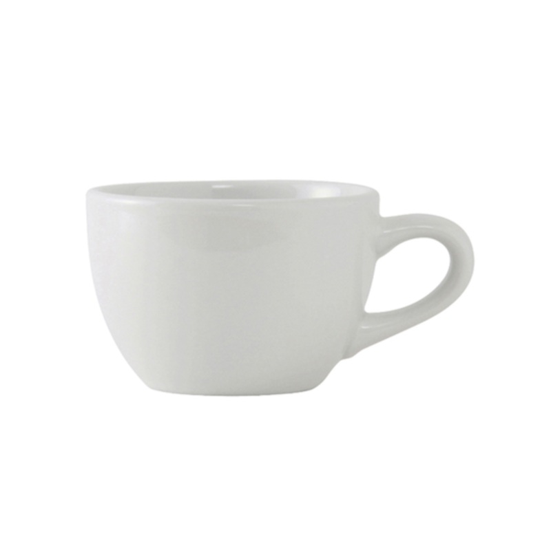 Tuxton Alaska Cup 8oz Porcelain White – CS3D