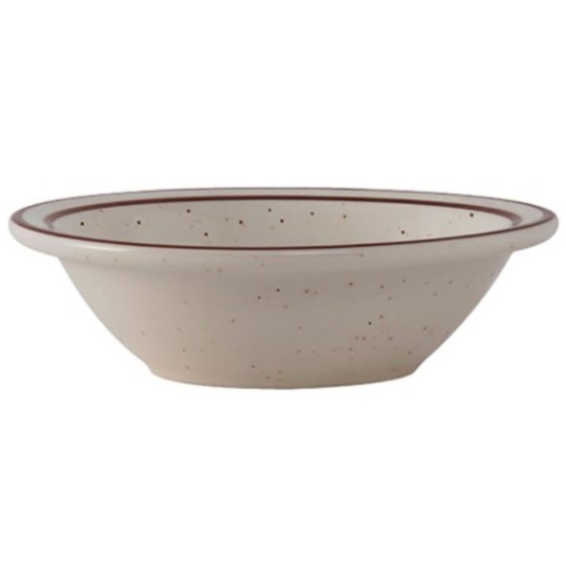 Tuxton Bowl, Fruit 3 1/2oz Brown Speckle Bahamas  – CS3D