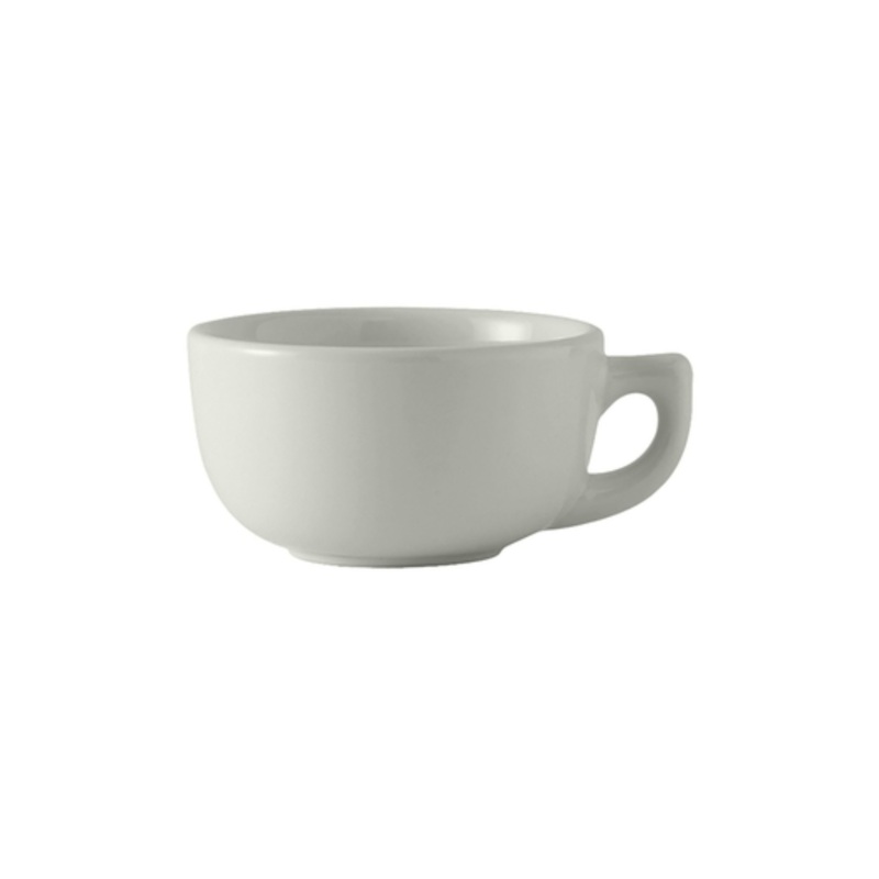 Tuxton Cup, Cappuccino, 14oz Ceramic, White – CS2D