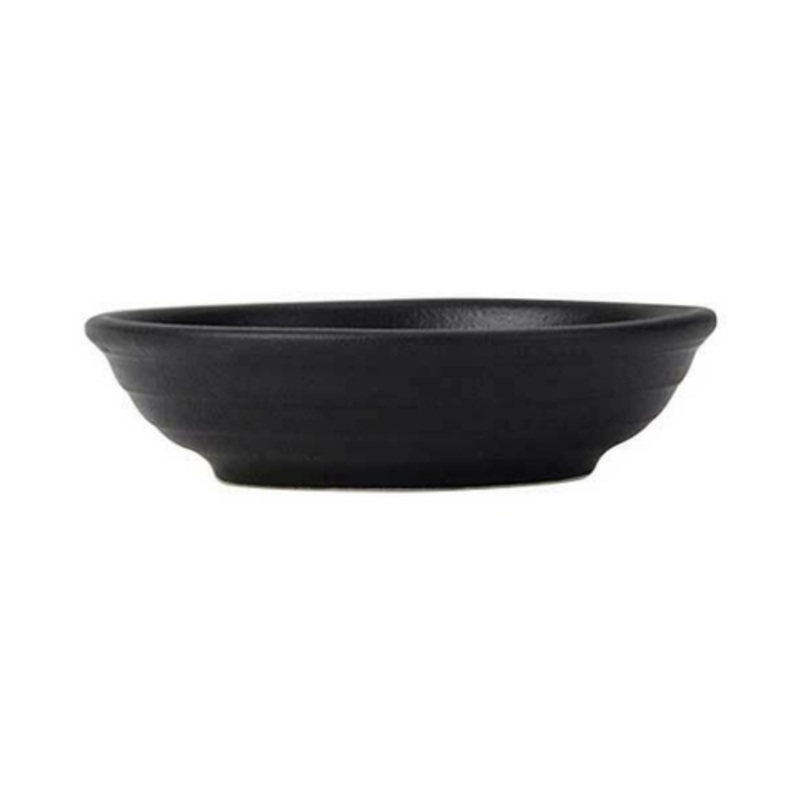 Tuxton Fruit Bowl, 3-1/2 oz, 4-1/4 x 1-1/8h, Zion, Matte Black – CS2D