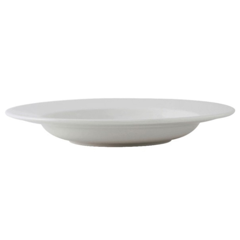 Tuxton Pasta Bowl, 18oz, Plain White Alaska Pattern – CS1D