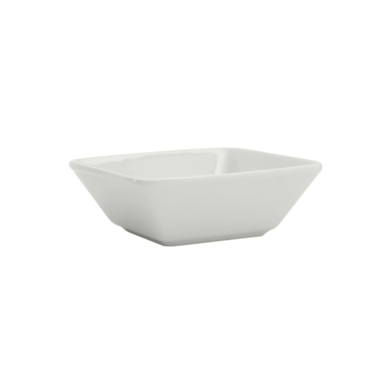 Tuxton Santorini Bowl 25oz Square White – DZ