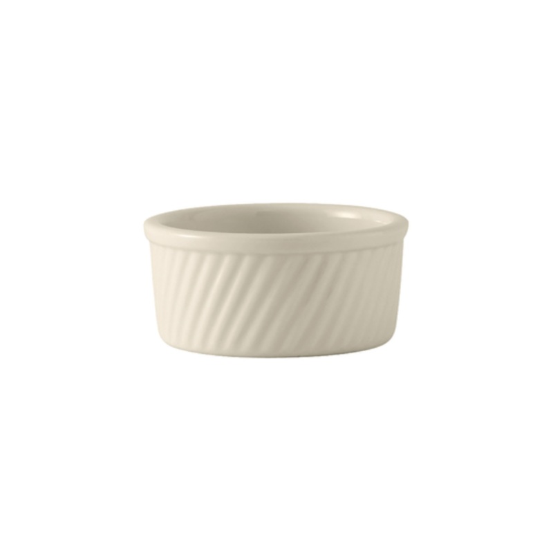 Tuxton Souffle’, 8oz Swirl Pattern – White/Eggshell – CS1D