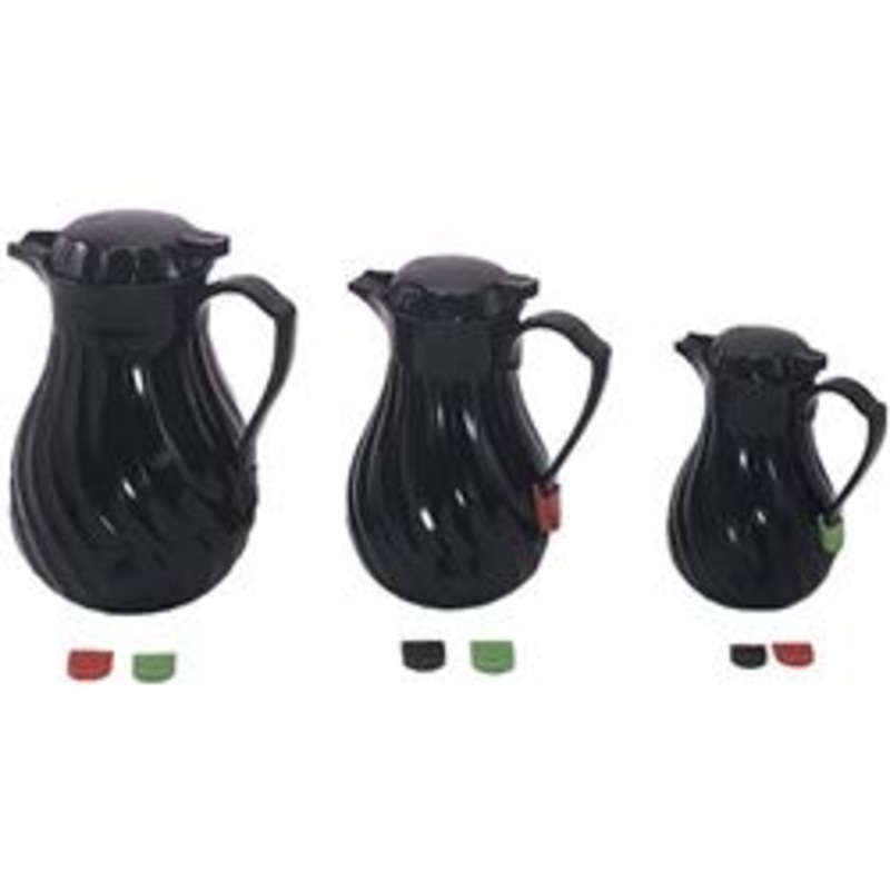Update Intl. Beverage Server, 42 oz Swirl Pot Black – FB3022/40