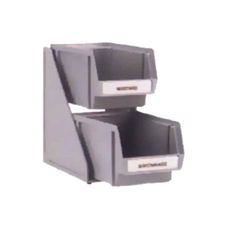 Vollrath 2 Tier Condiment Self Serve System – Black – 4840-06