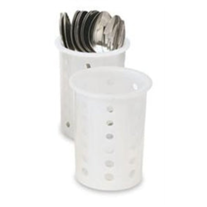 Vollrath Flatware Cylinder,Plastic – White – 52643