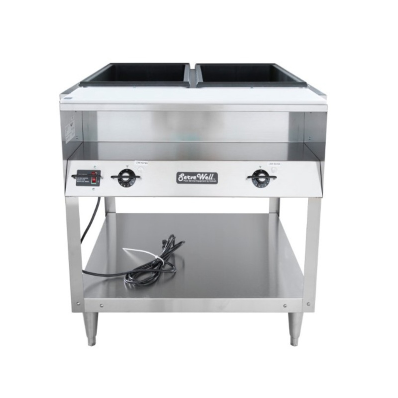 Vollrath Hot Food Table, 2 Wells, 120/60/1ph – 38002