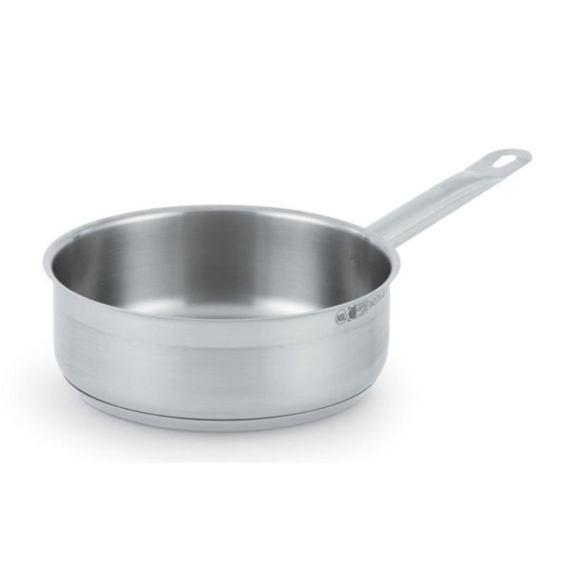 Vollrath – Saute’ Pan, 6qt Professional Stainless Steel – 3807