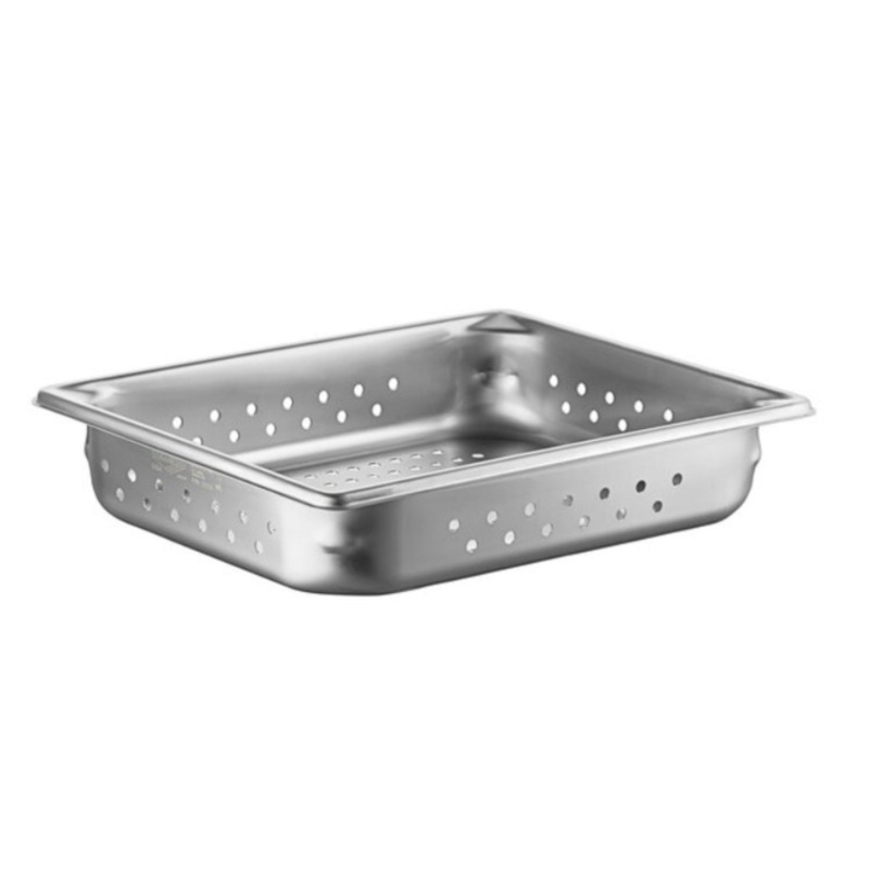 Vollrath Steam Table Pan, Perf 1/2 Size Super Pan V 2.5 Deep- 30223