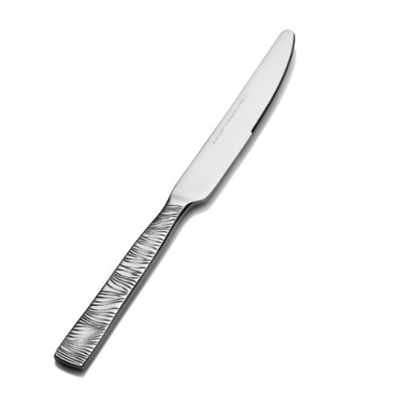 Bon Chef Safari European Dinner Knife, Solid Handle, 9.85, 13/0 S/S – DZ