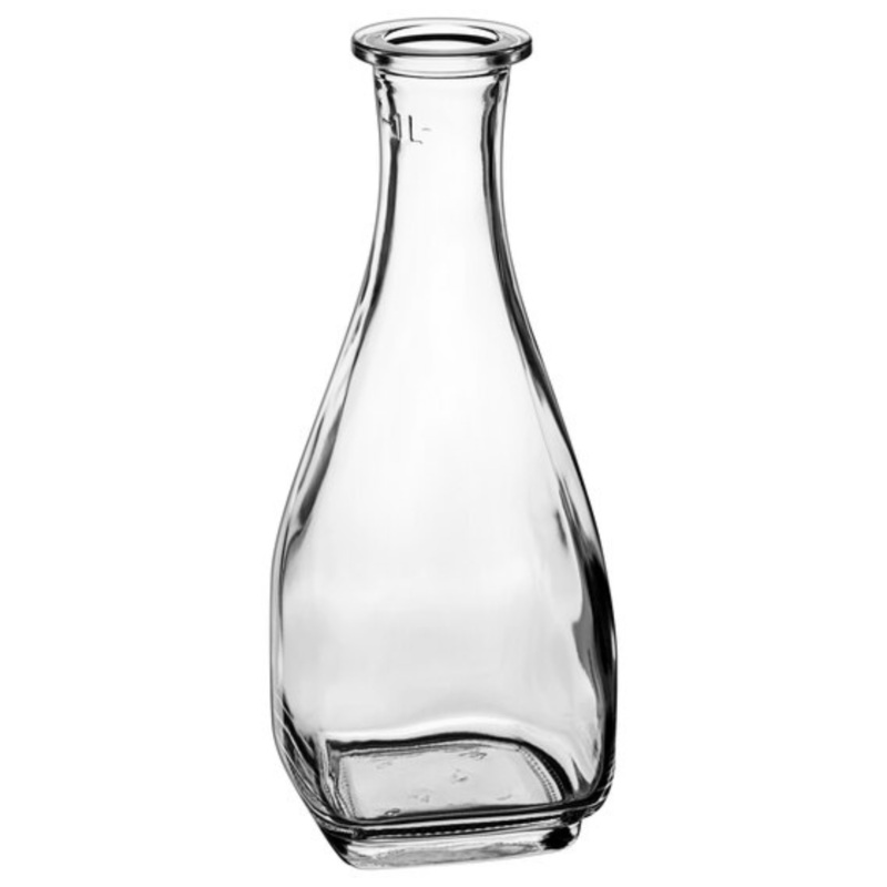 Cardinal – Carafe, 33-3/4 oz (1Liter) Square, Clear Glass – 53675