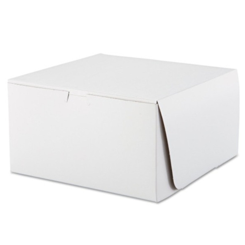CCK Cake Box White 10x10x5.5 – 100/CS