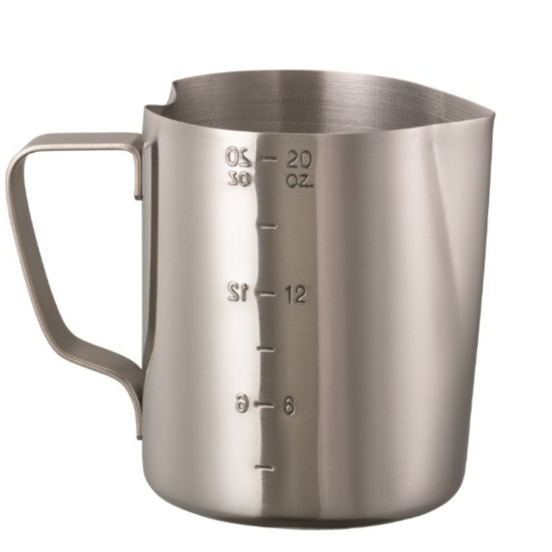 Service Ideas Frothing Pitcher, 20oz Metal – FROTH206