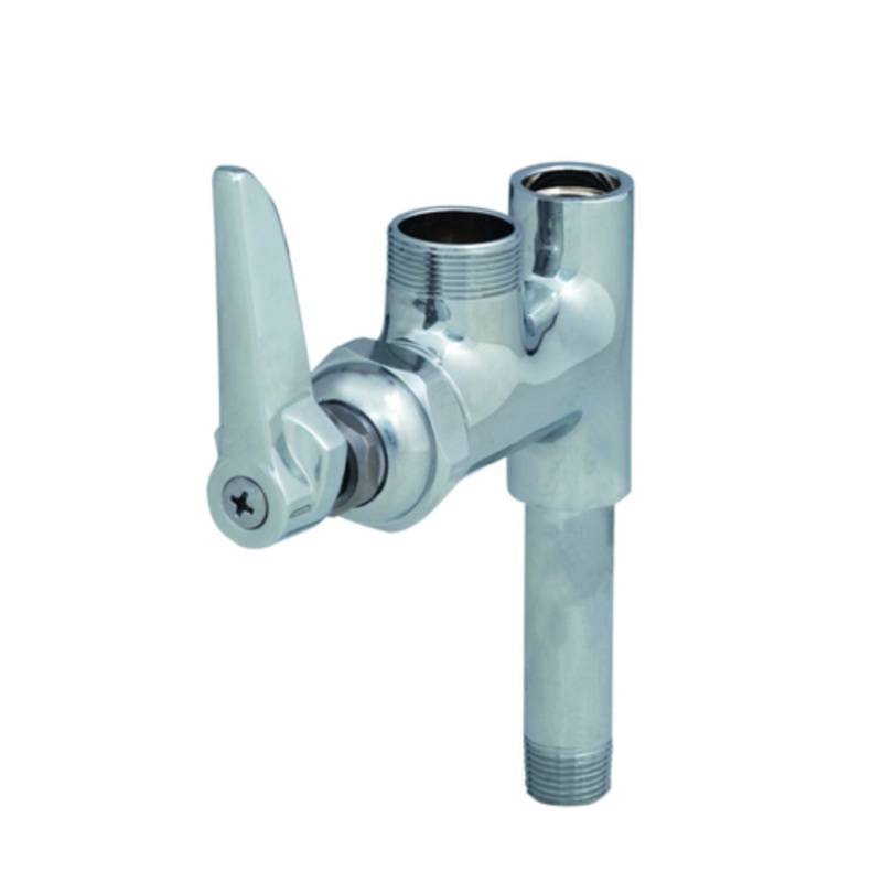 T&S Brass – Add-A-Faucet – Less nozzle, For Pre-Rinse units – T-SB-0155-CR-LN