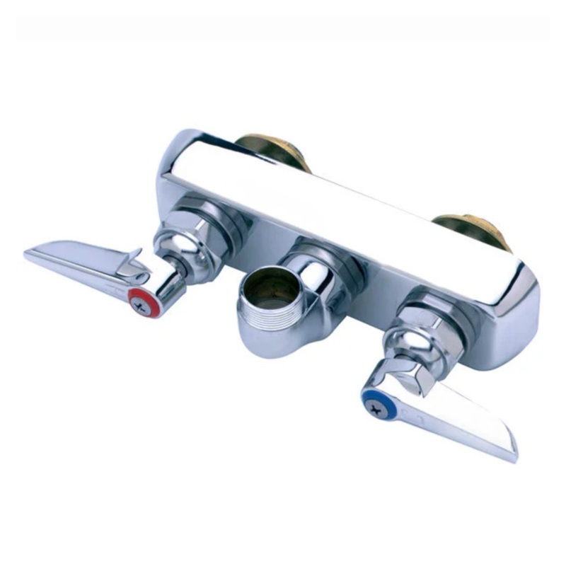 T&S Brass – Faucet Splash Mount 4 Centers, Less Nozzle