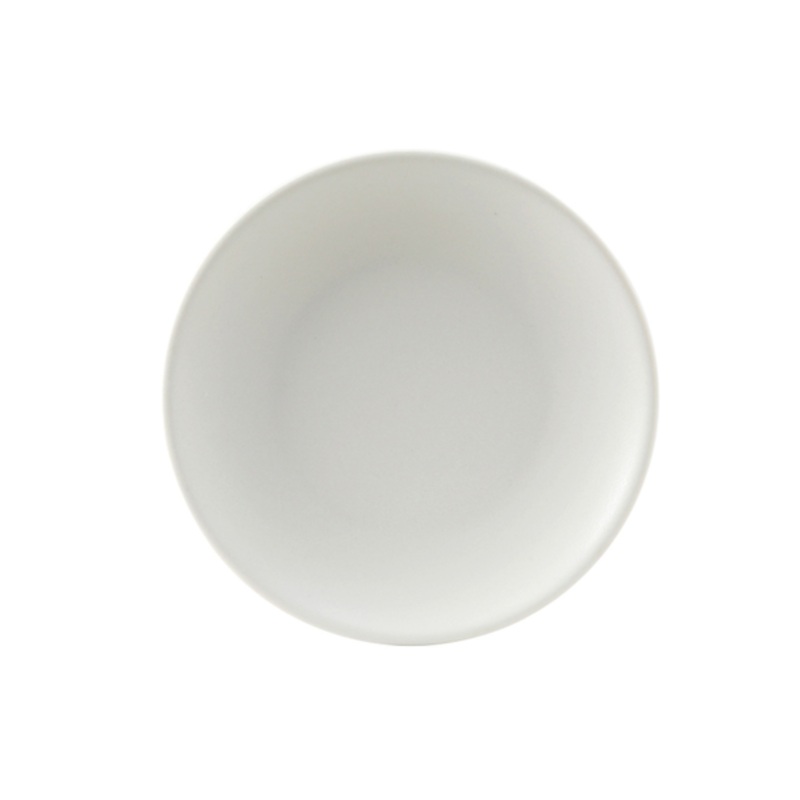 Tuxton  Plate, 7-1/8 Coupe, Matte Wht
