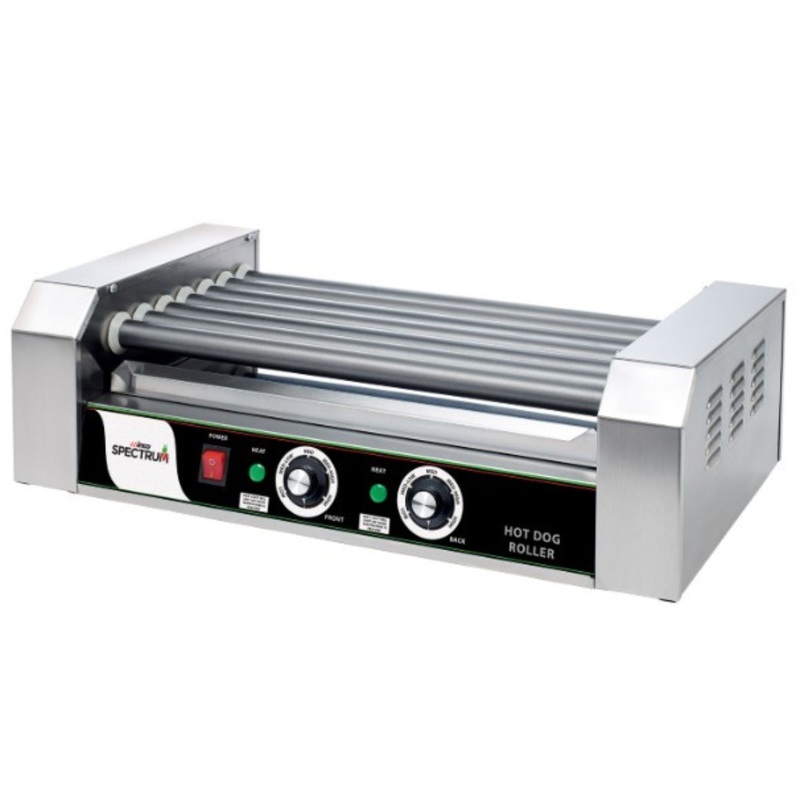 Winco Spectrum RollRight 12-Dog Hot Dog Roller – EHDG-7R