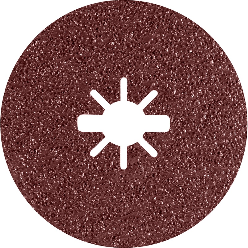 Bosch EXPERT R781 Prisma Ceramic X-LOCK Fibre Disc 115mm 22.23mm G 36 5-pc 2608621779